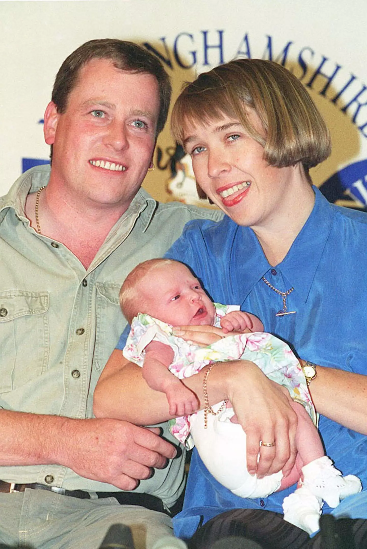 After 16 days the parents were reunited with their kidnapped daughter. (PA)