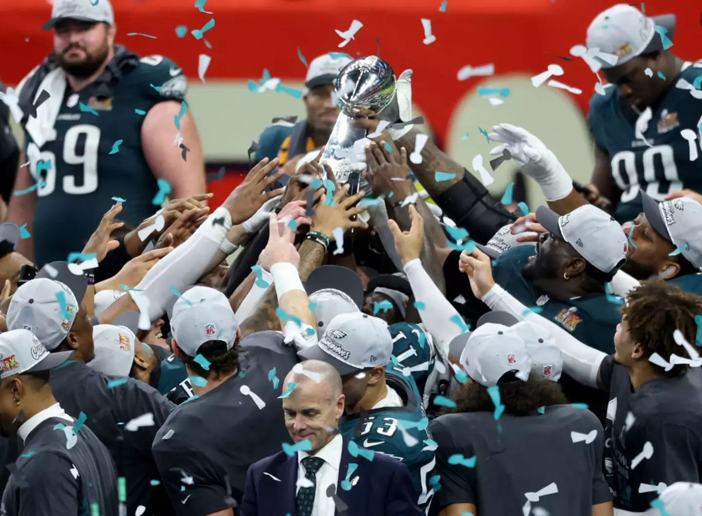 The Eagles emerged victorious (Chris Graythen/Getty Images)