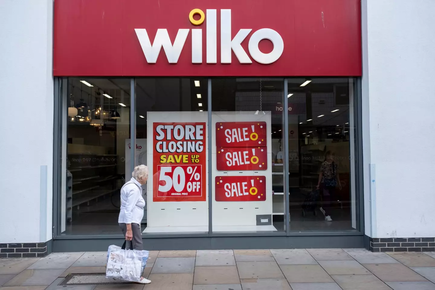 Wilko crashed into administration in August.
