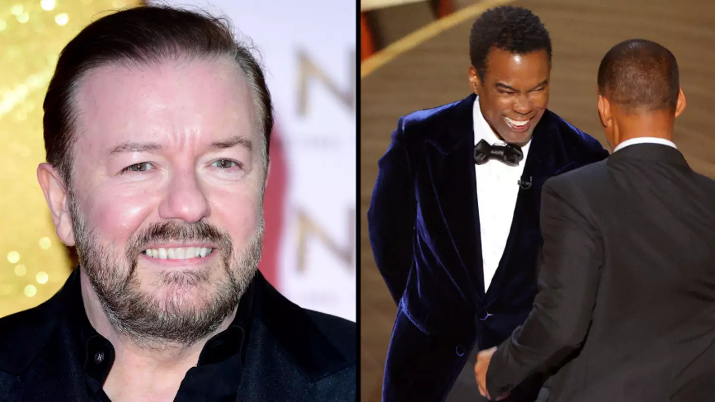 Ricky Gervais Explains What He'd Do If A Celebrity Hit Him During A Performance