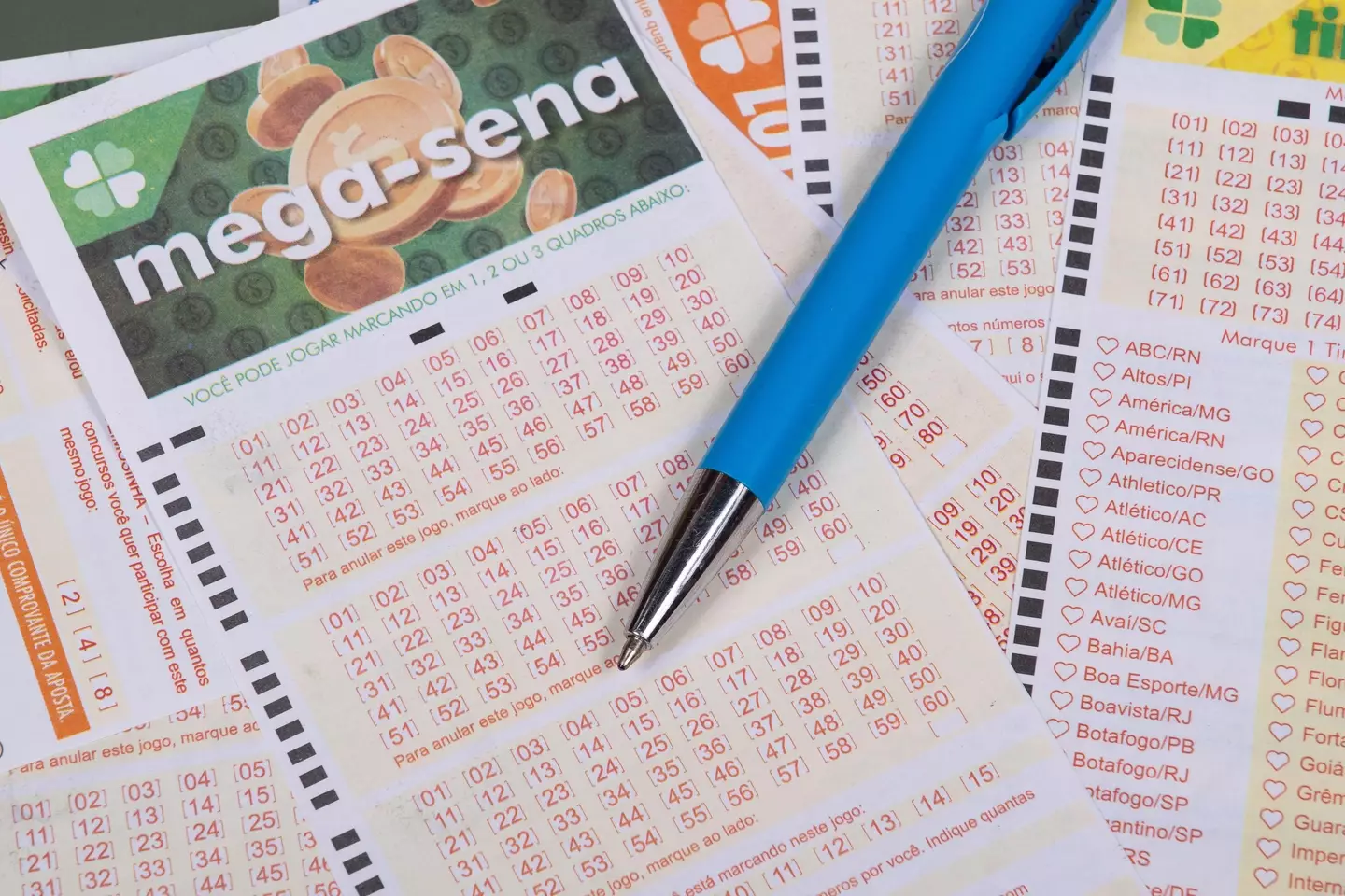 She celebrated by buying more lottery tickets.