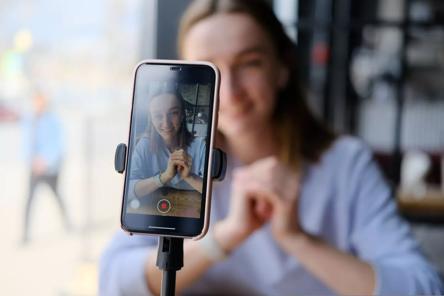 It's all to do with how you are when you're being filmed. (Getty Stock Photo)
