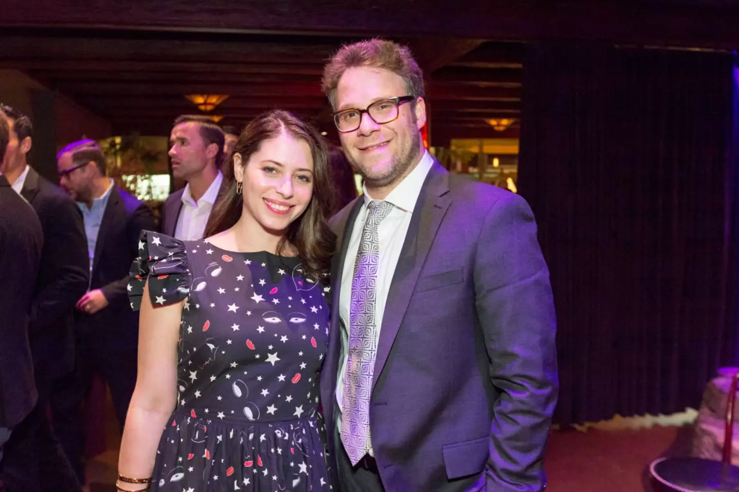 Rogen and his wife Lauren are happy being childless (Greg Doherty/Getty Images)