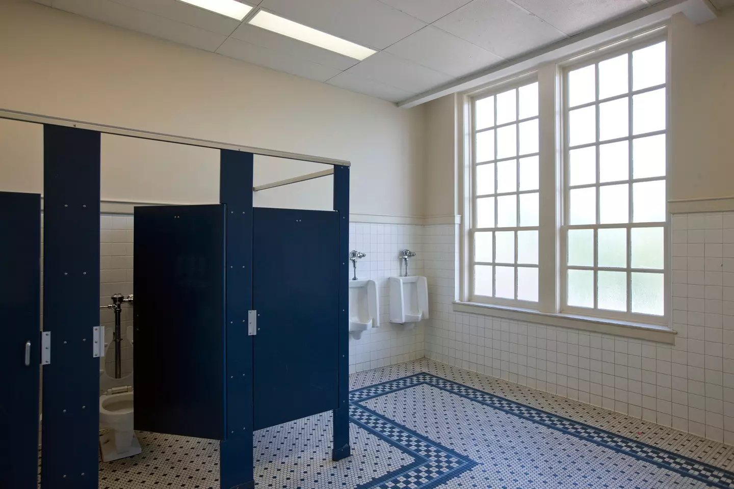 Why do all public restrooms look like this? (Getty Stock Photo)