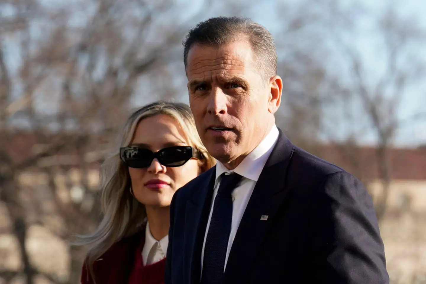 Hunter Biden has refused to bow to Melania Trump's demands for an apology (Yuri Gripas/Abaca/Bloomberg via Getty Images)