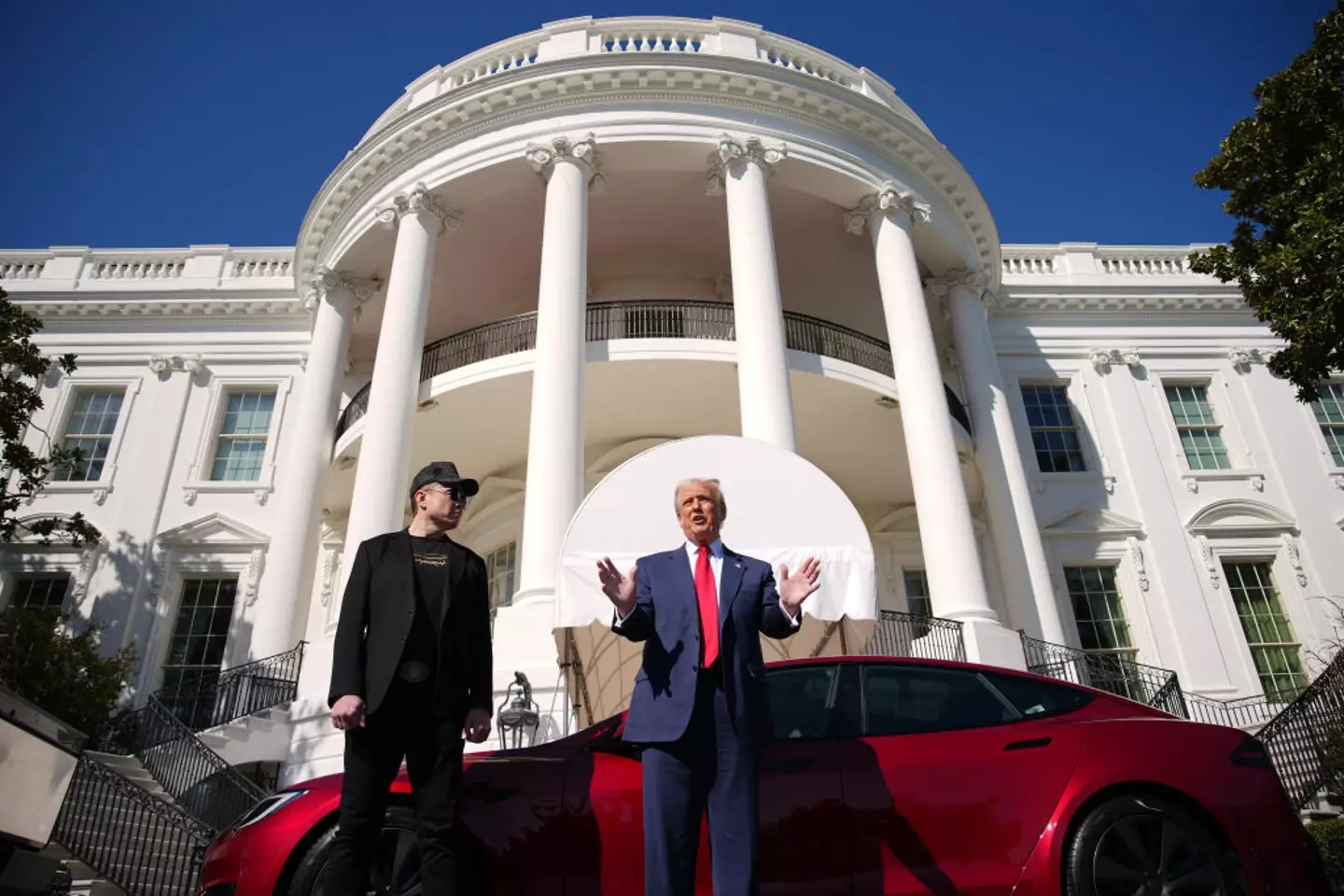 Donald Trump, US president and... car salesman? (Andrew Harnik/Getty Images)