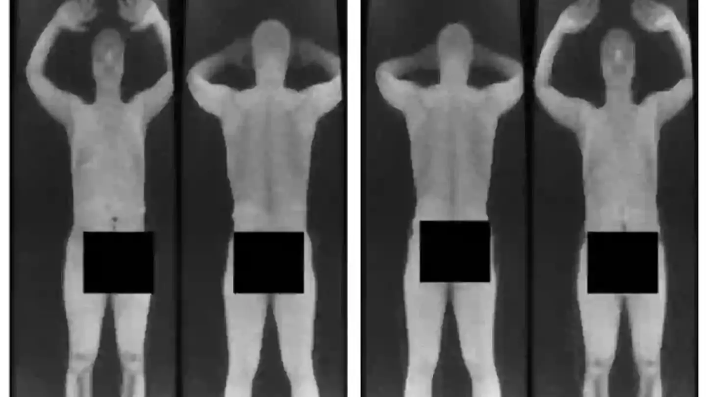 Horrifying reality of what airport X-ray scanners could see when you walked through them