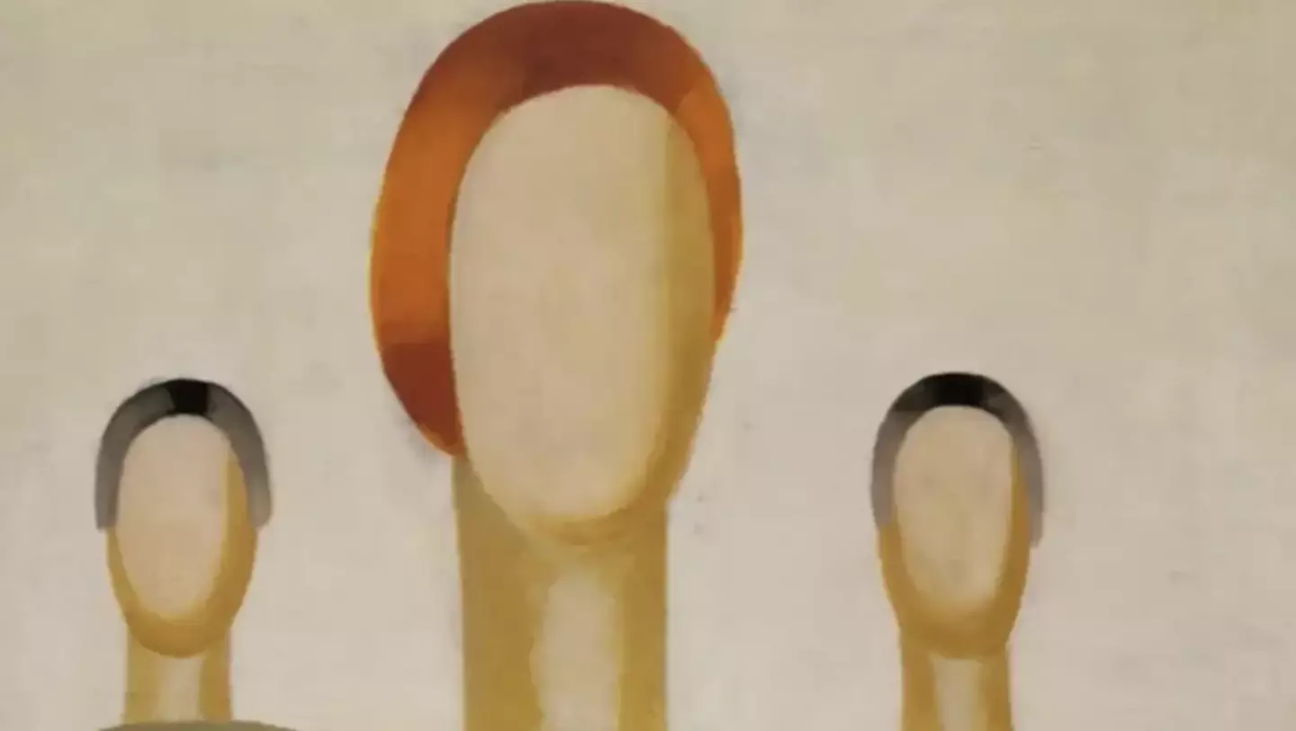 The painting before Alexander got his hands on it.