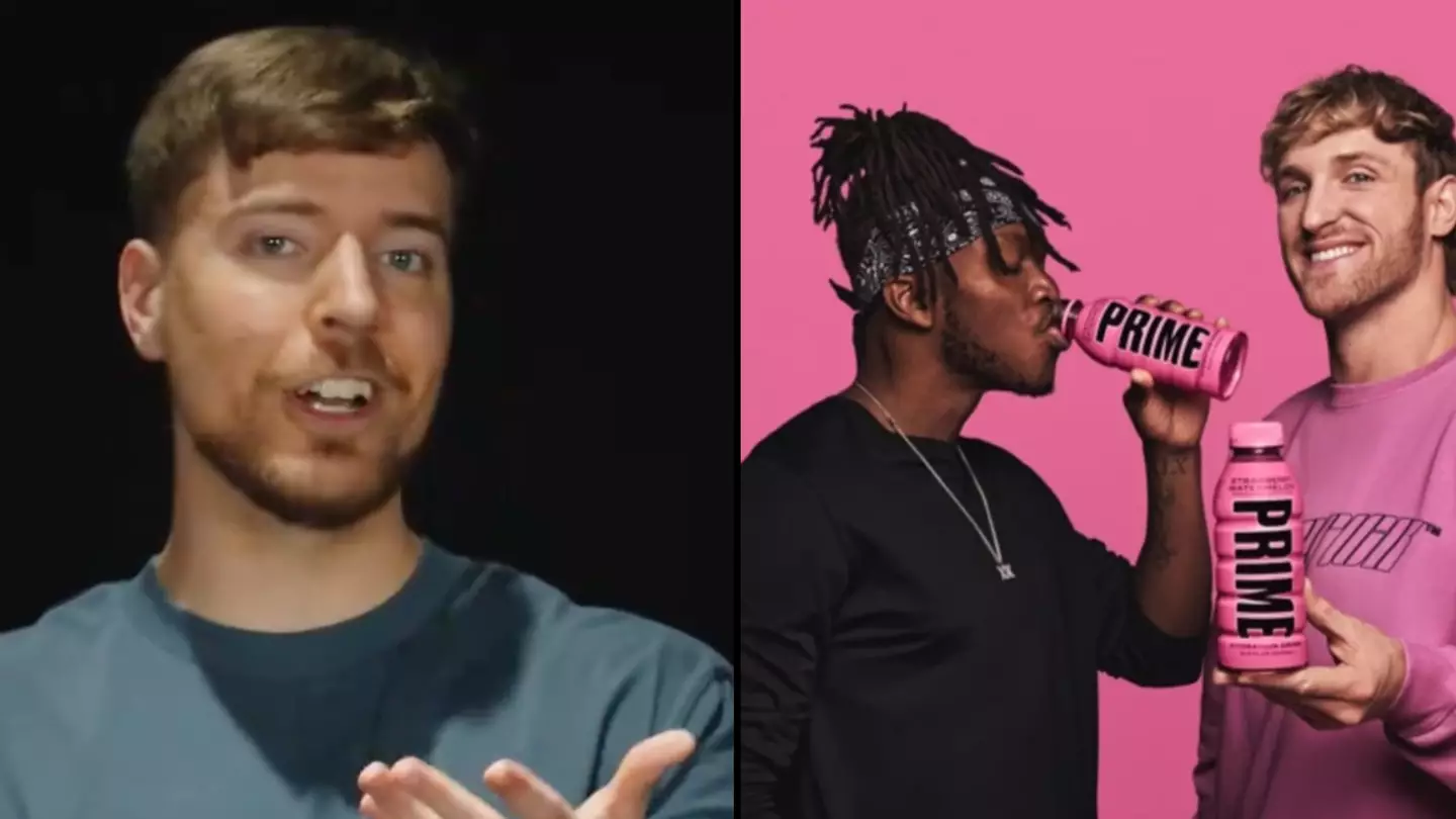 MrBeast makes ‘biggest announcement of his life’ which could rival KSI's PRIME