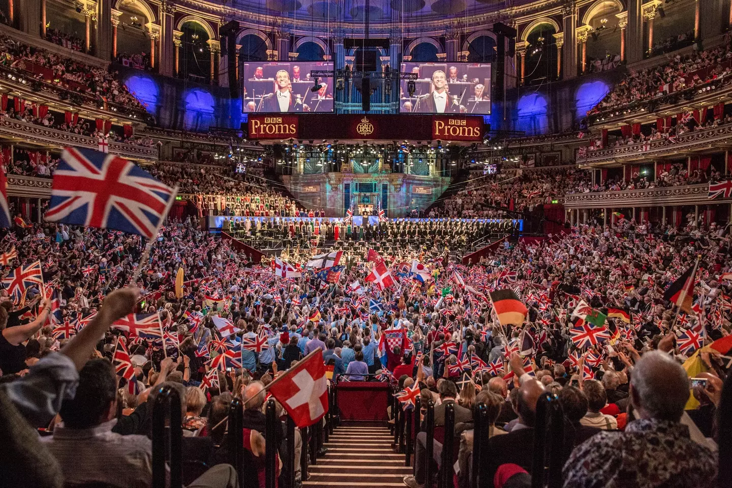 Two nights of The Proms have been cancelled.