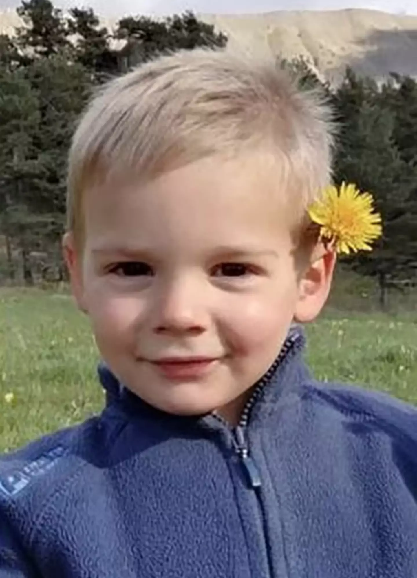 The toddler disappeared while visiting his grandparents (Police Handout)