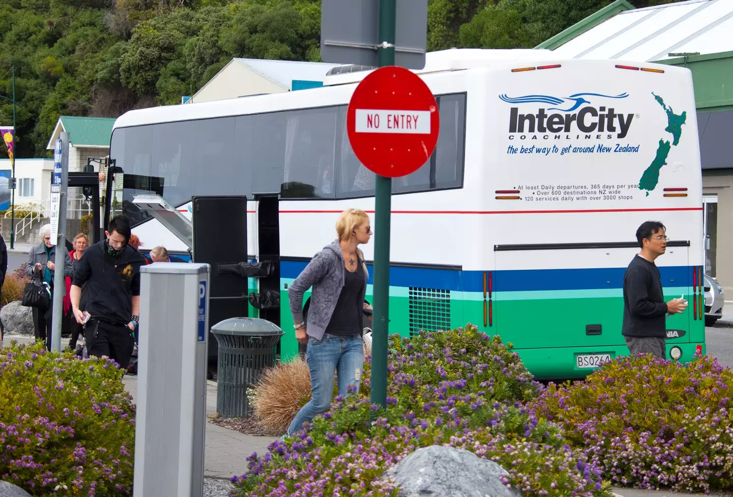 The operators of the InterCity bus line confirmed it happened on one of their buses. (EyesWideOpen/Getty Images)