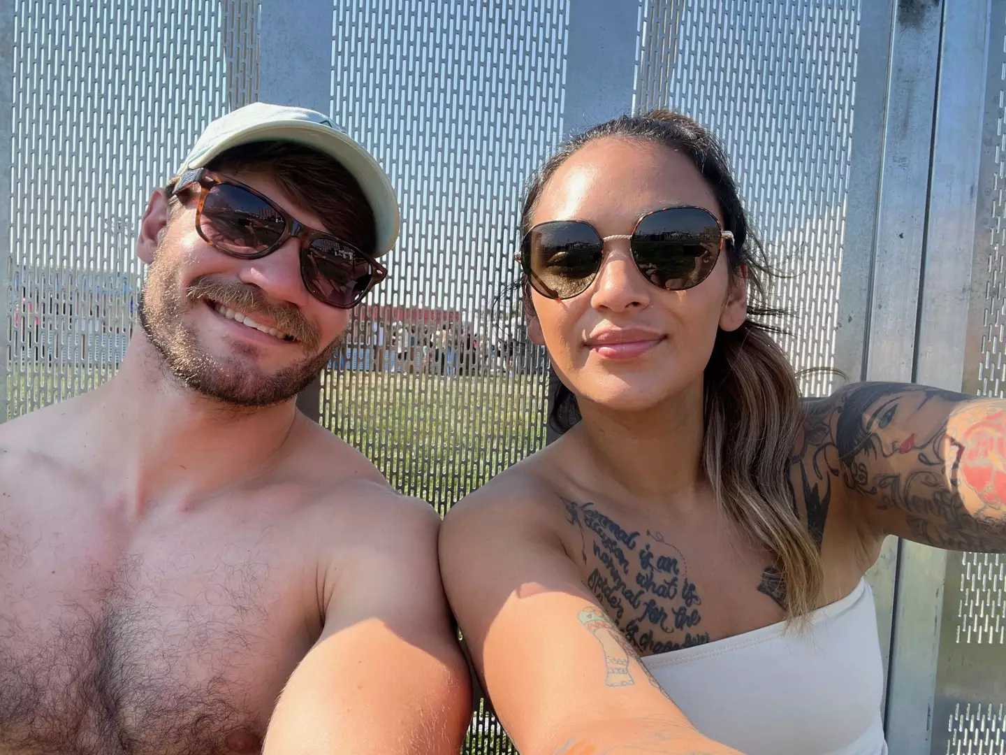 Christopher and Isabel went to a music festival for their honeymoon, but the unthinkable happened when they returned (Kennedy News and Media)