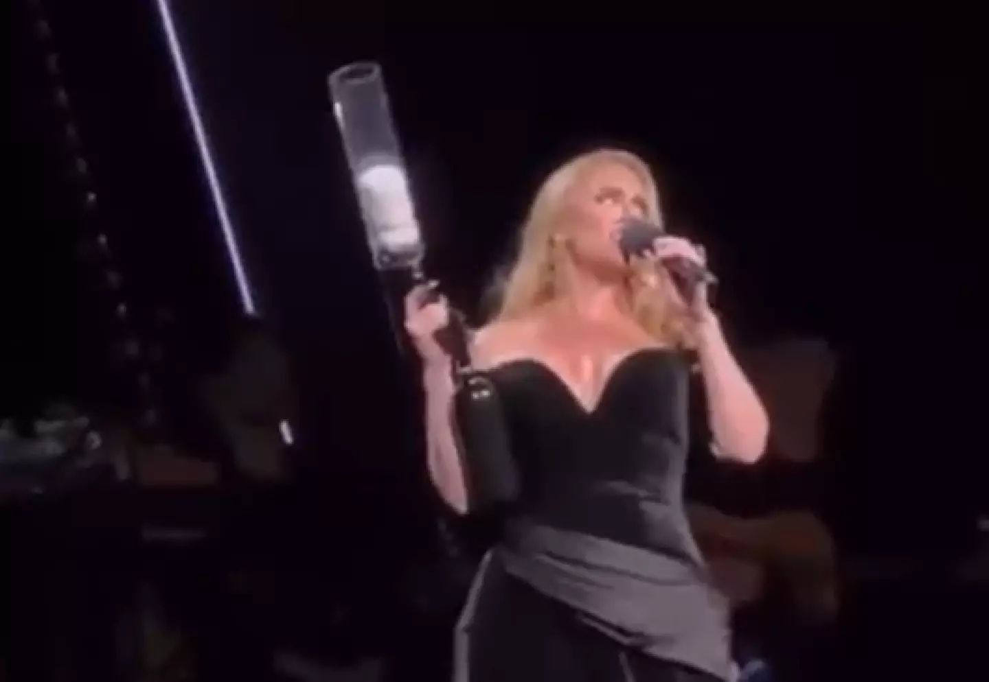 Don't mess with Adele, she'll shoot you with her t-shirt cannon.