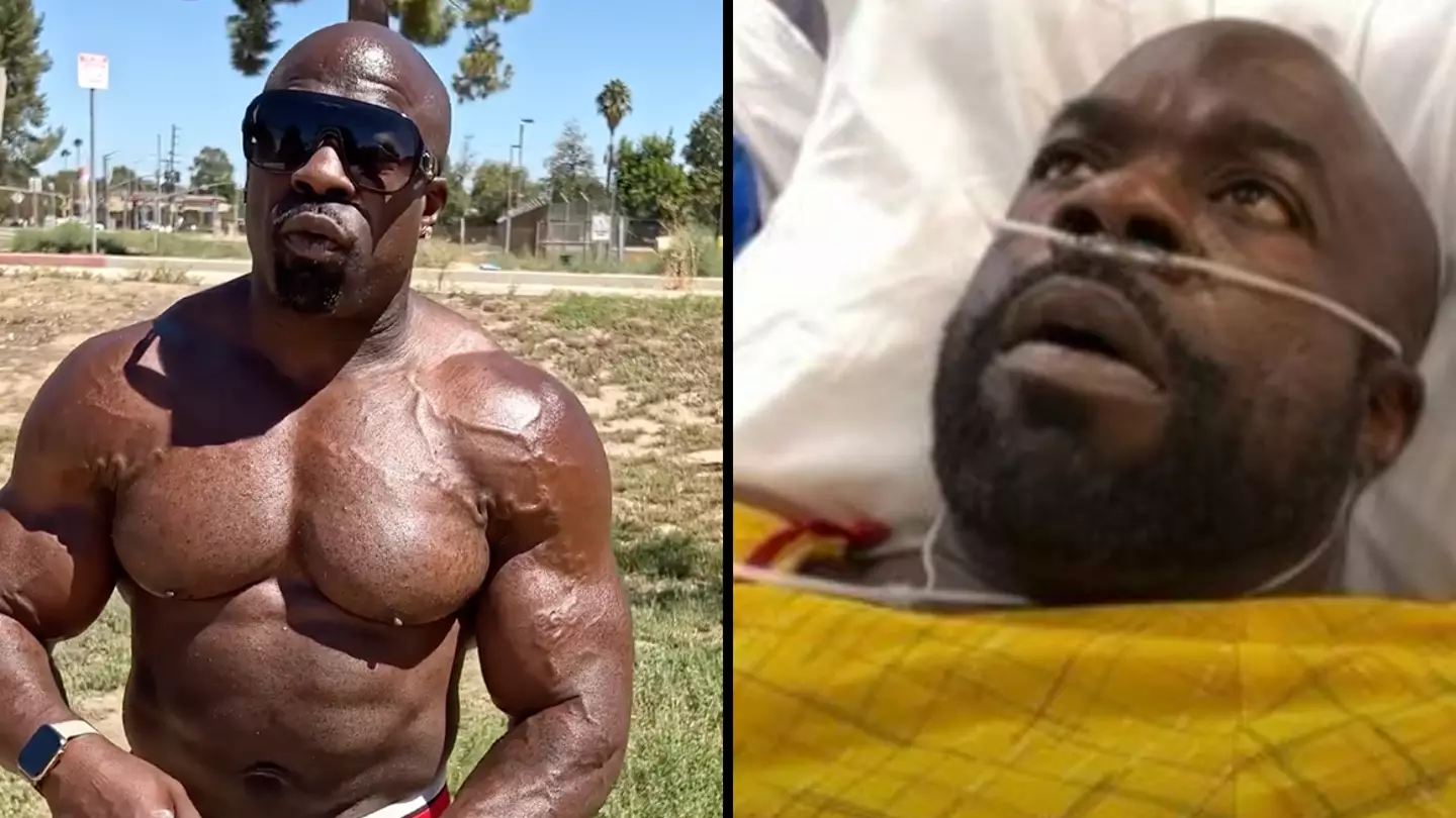 Bodybuilder now scared to lift weights after suffering horror