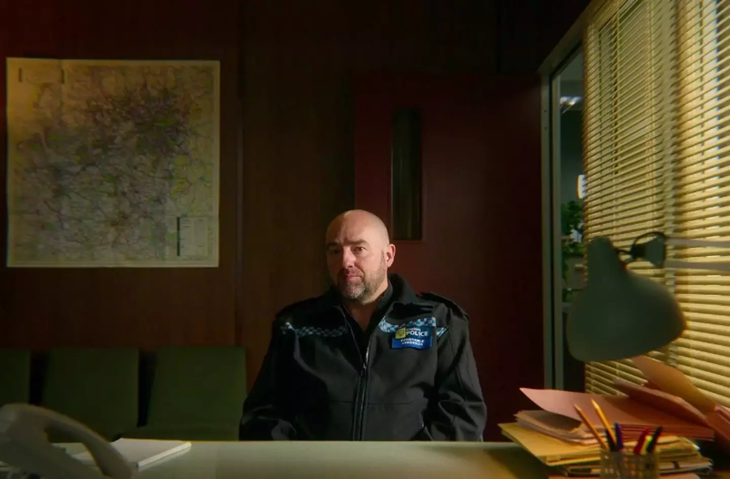 PC Kevin Anderson pieced the pattern together.