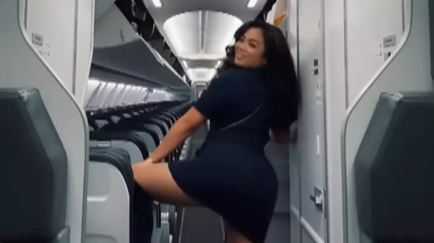 Flight attendant who got fired for twerking on plane explains why she did it as airline issues statement
