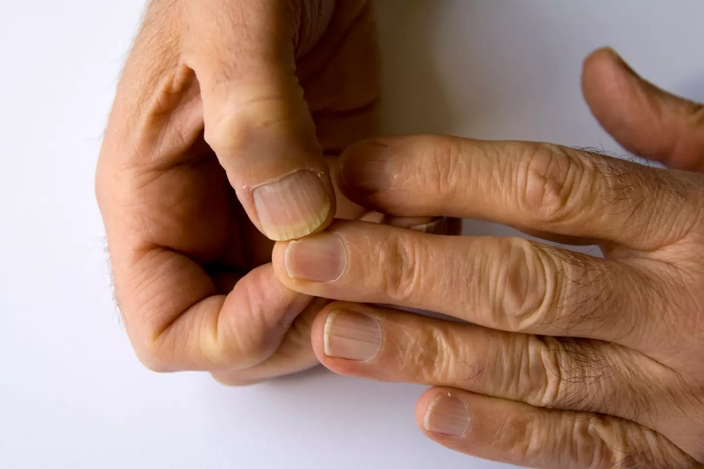 She lists 'fidgeting' as a sign.