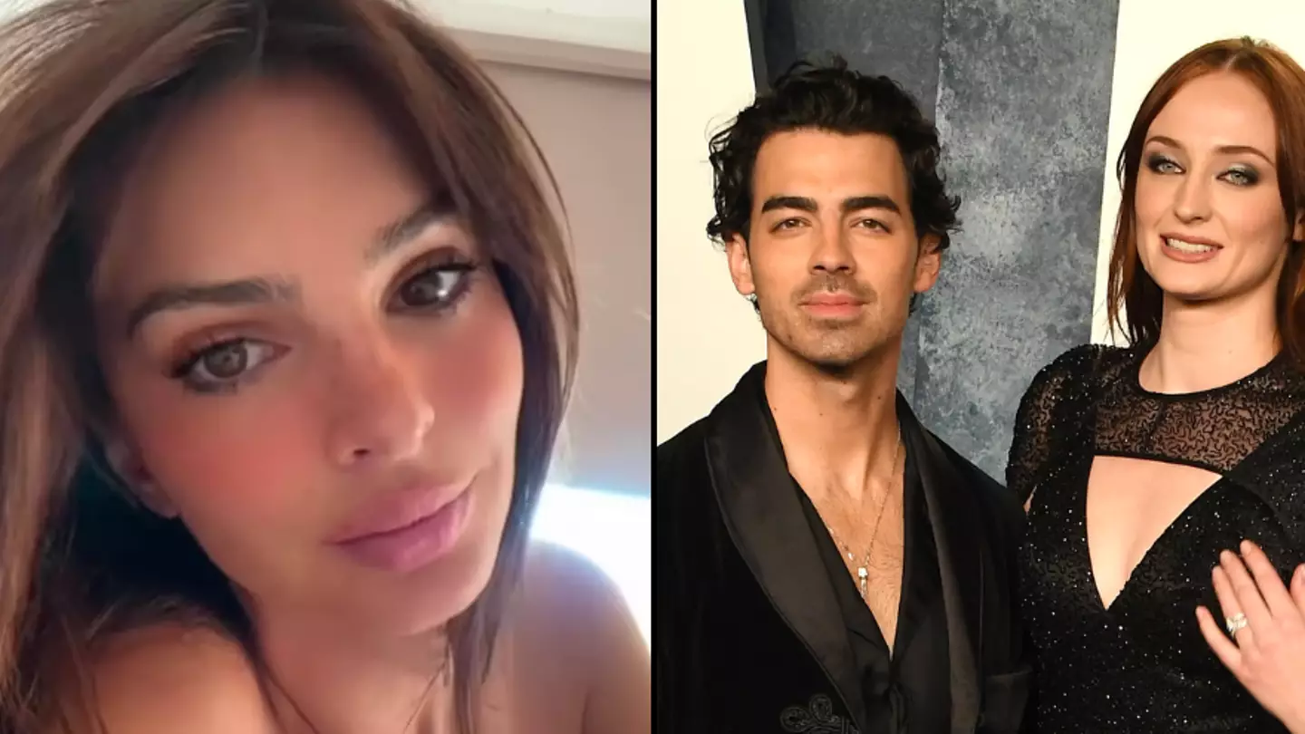 Emily Ratajkowksi reacts to Sophie Turner and Joe Jonas getting divorced