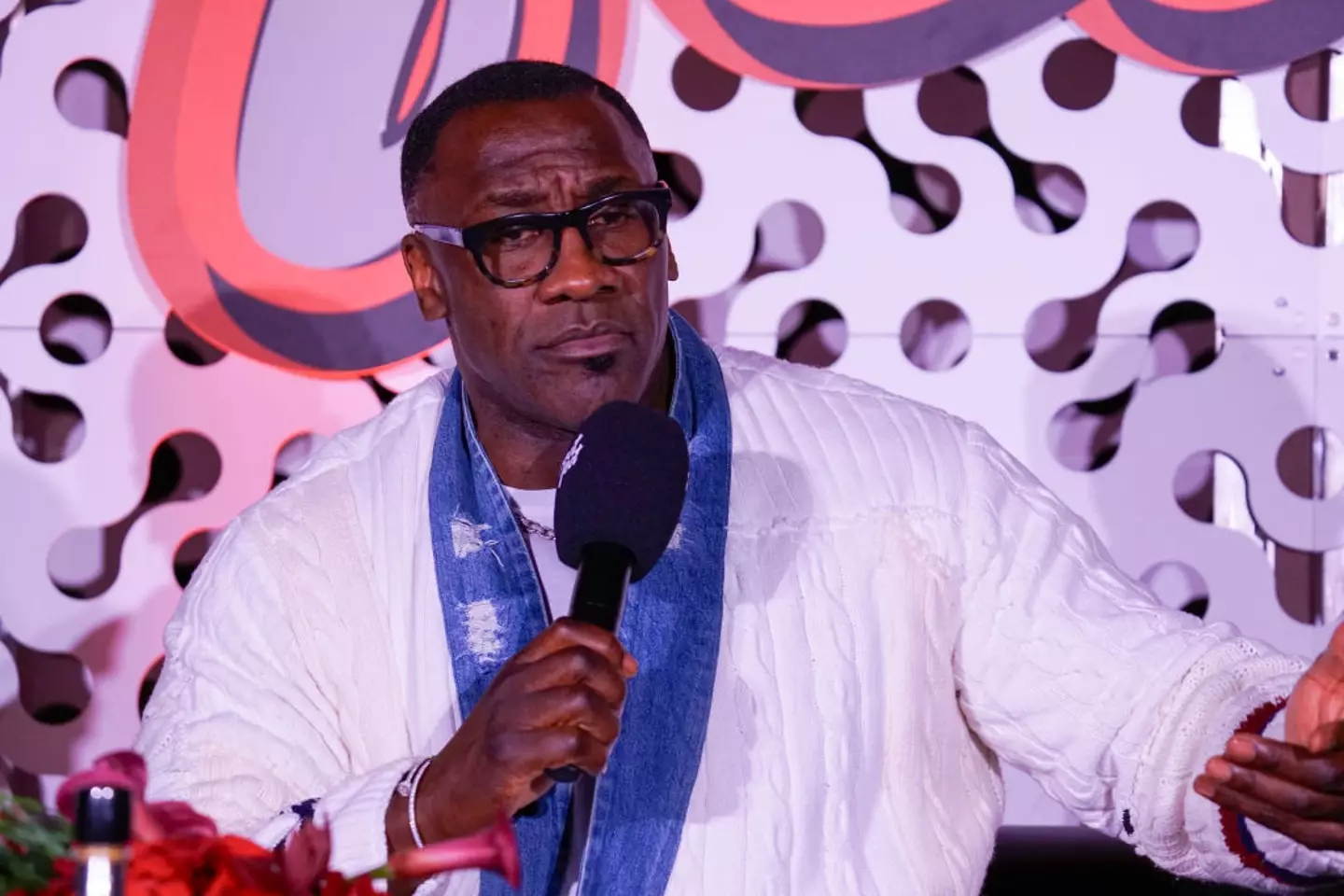 The former NFL star made a huge mistake in forgetting to lock his phone (Julia Beverly/WireImage)