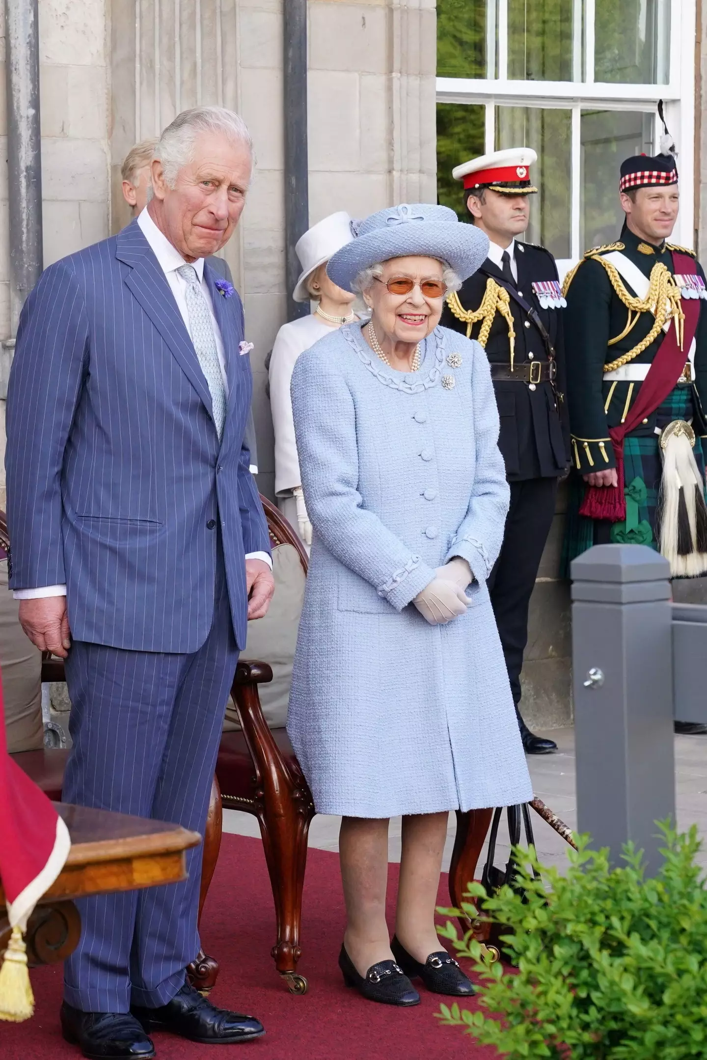 Prince Charles has travelled to Balmoral to be with the Queen.