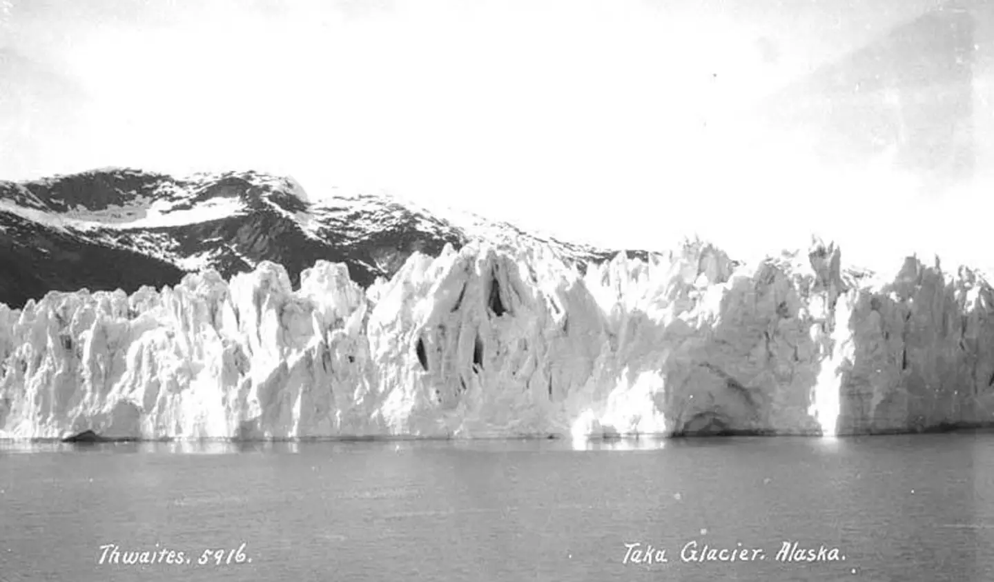 The glacier in 1912.