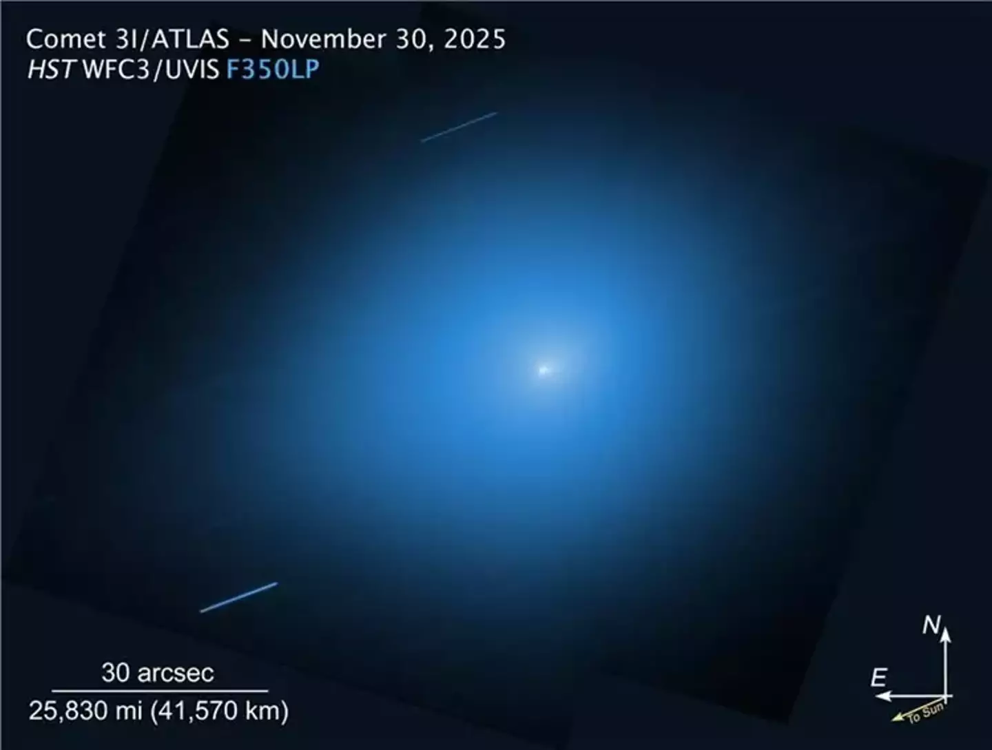 The comet will get as close to Earth as it's ever going to come within days (NASA)