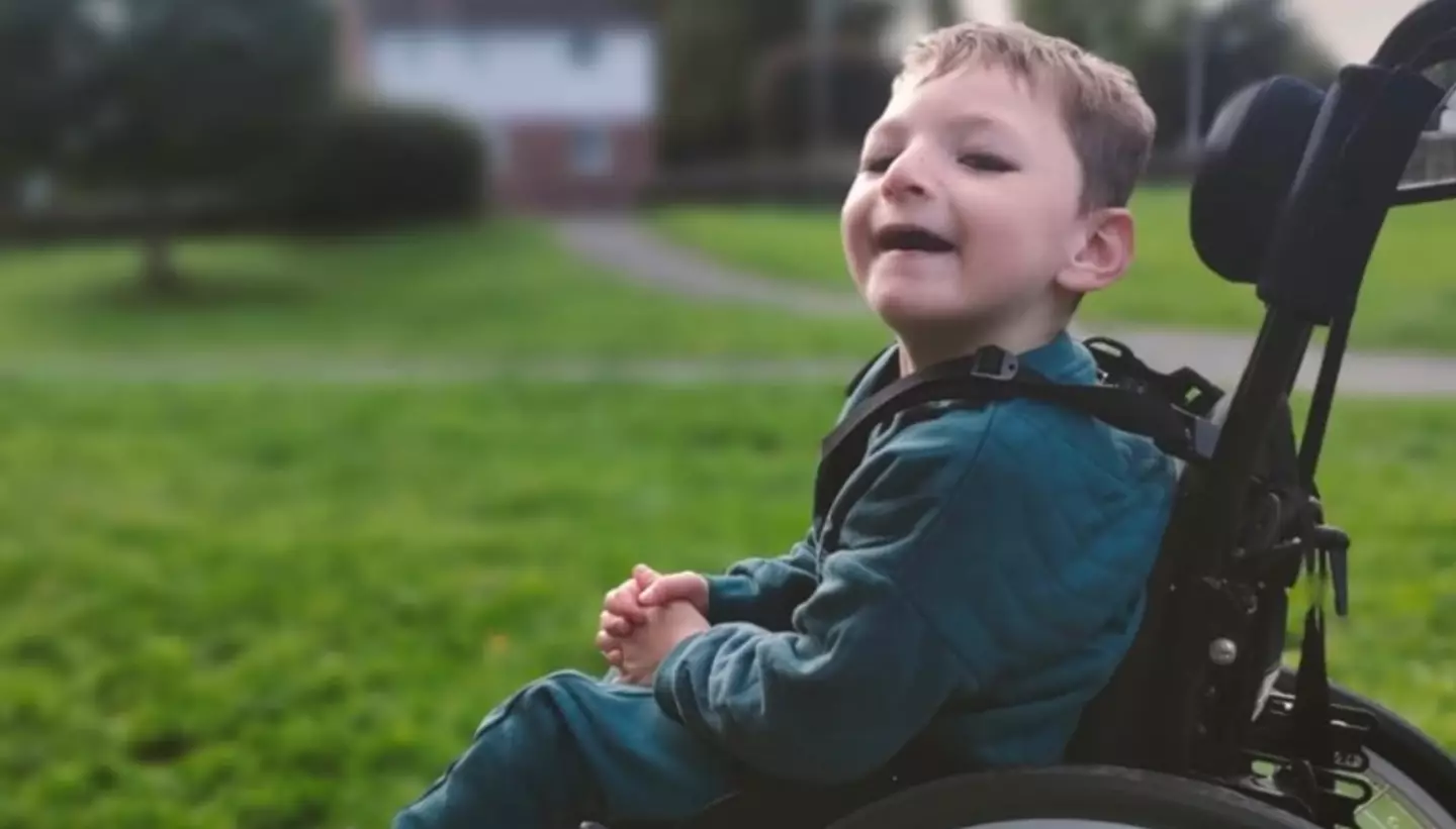 Louis' family are raising money to have their home adapted.