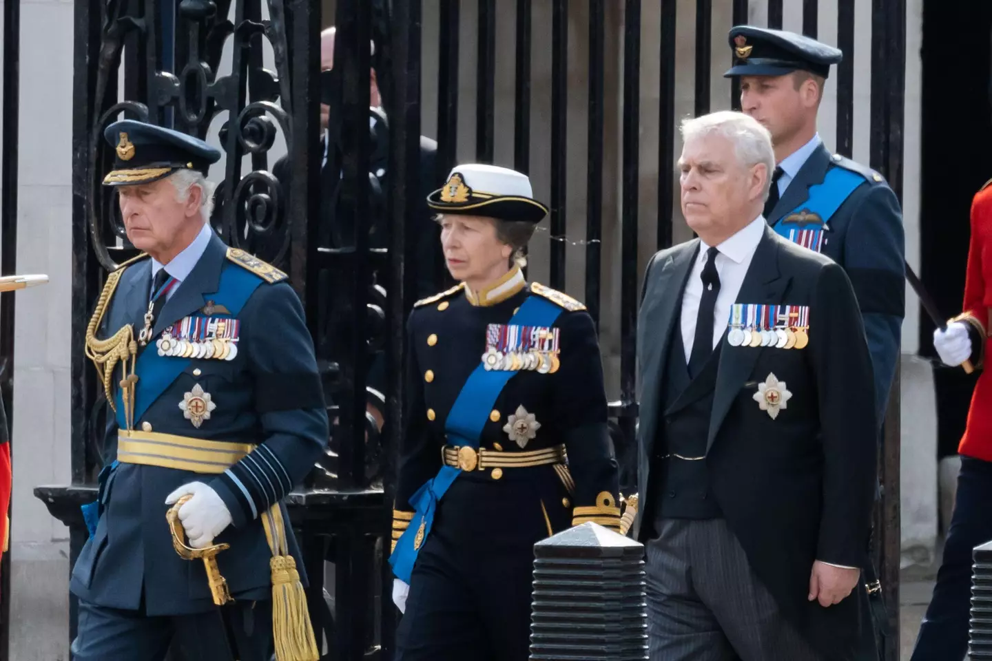 Prince Andrew has been appointed counsellor of state, while Princess Anne has not.