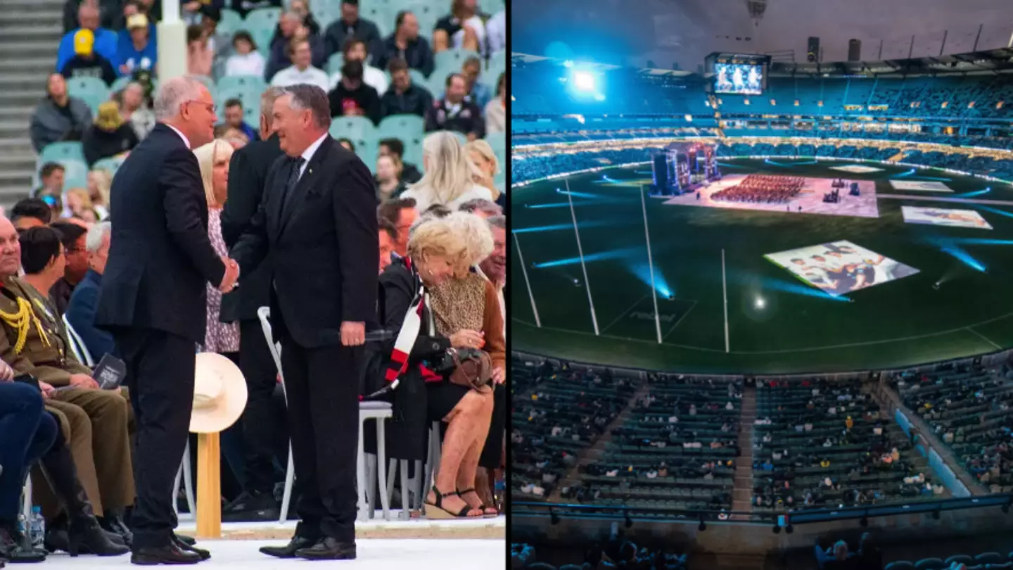 Scott Morrison Got Savagely Booed By Massive Crowd At Shane Warne’s State Funeral