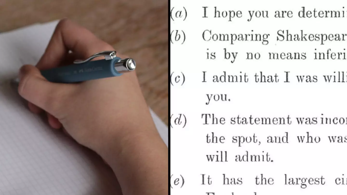 Cambridge university exam questions from 1913 spark debate over which generation had it easier