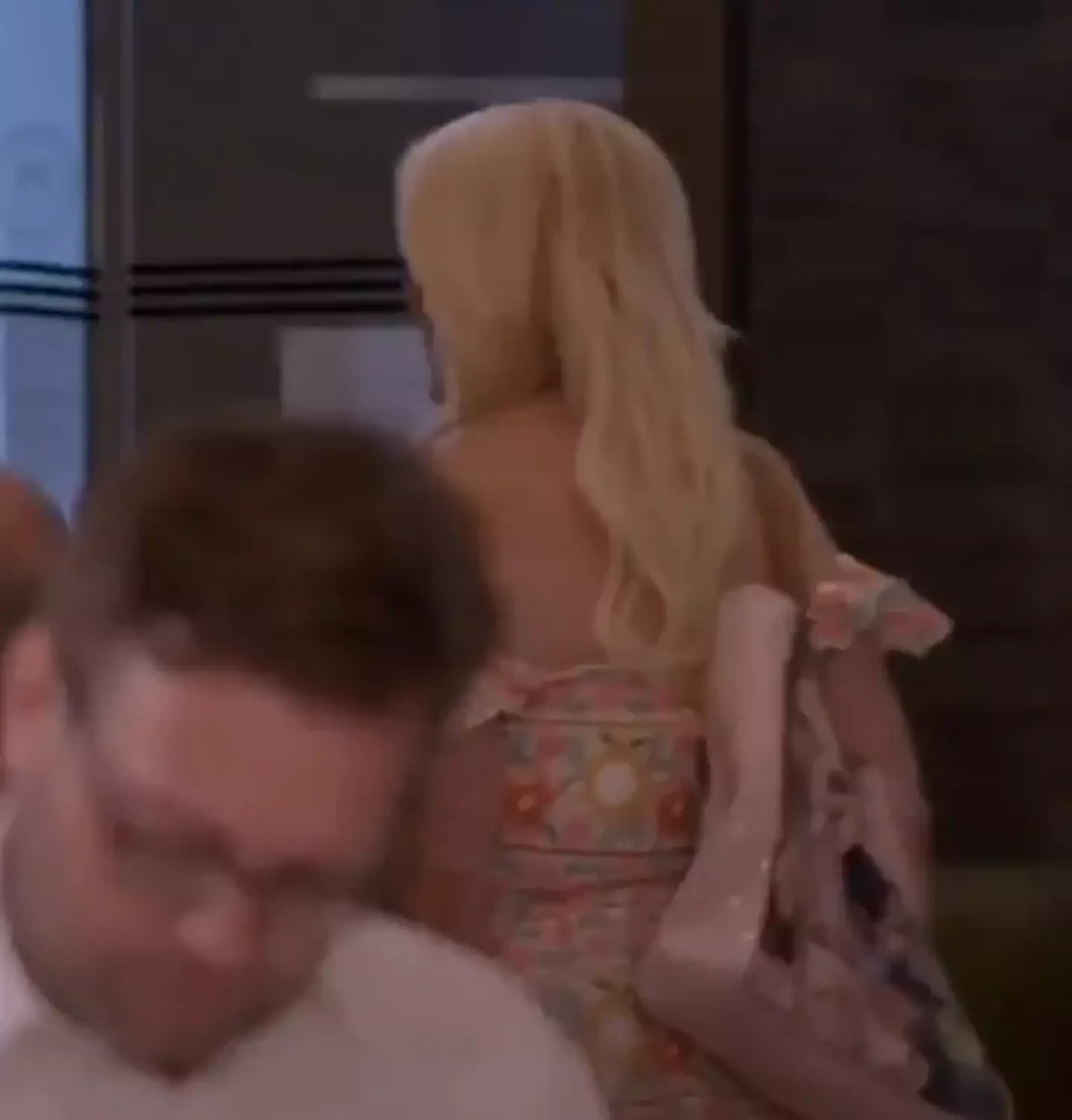 Vanessa Feltz got up and left without finishing her meal.