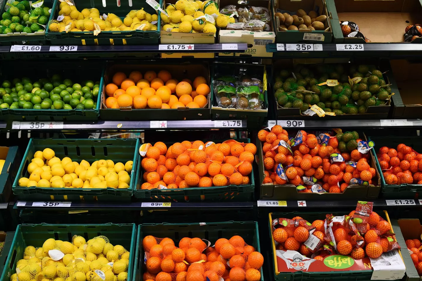 Fruit in Tesco.