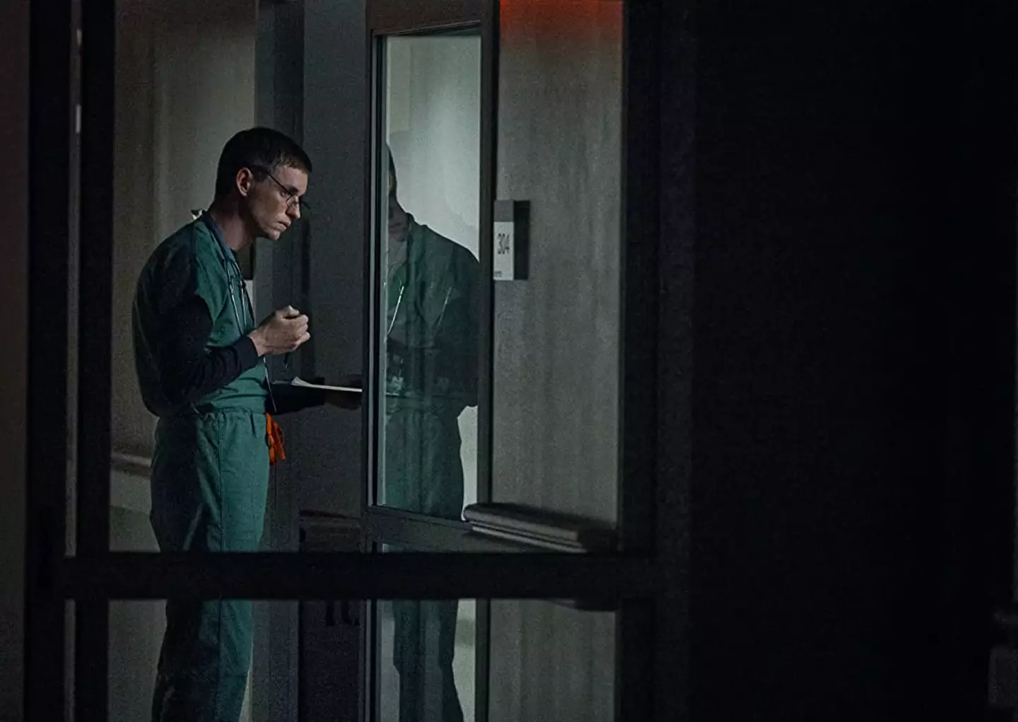 Eddie Redmayne plays Charles Cullen who killed up to 40 patients in his nursing career.