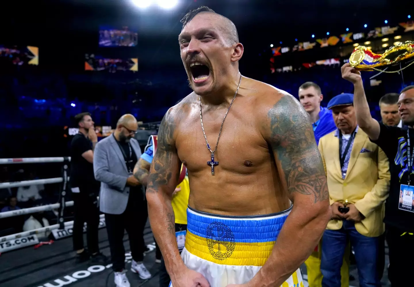 Usyk's reps say he will look for a mandatory challenger now.