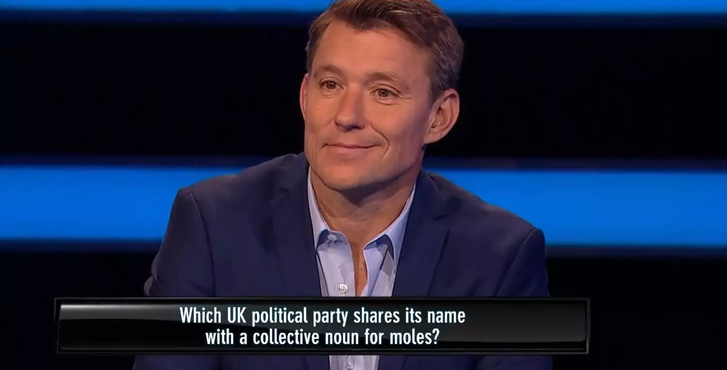 Ben Shephard had to keep a straight face when he heard the contestant's answer.