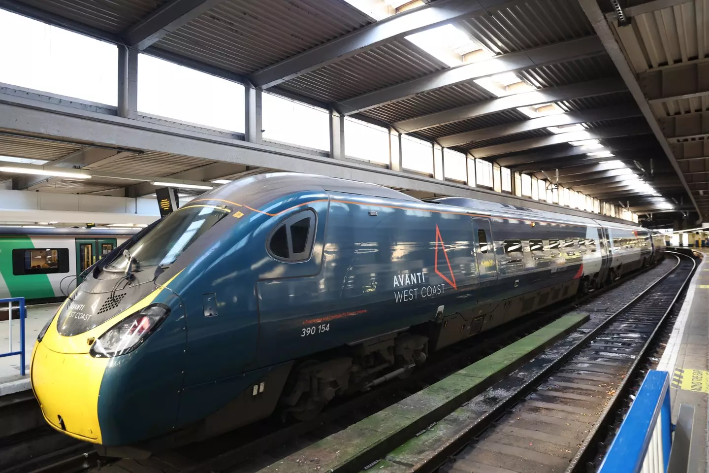 The train involved was an Avanti West Coast travelling from Glasgow to London Euston (Nathan Stirk/Getty Images)