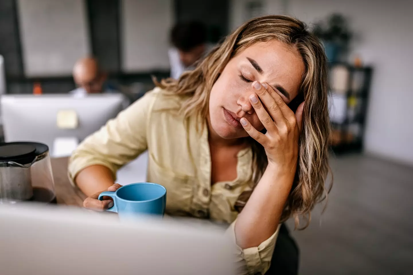 Avoid rubbing your eyes (Getty Stock Images)