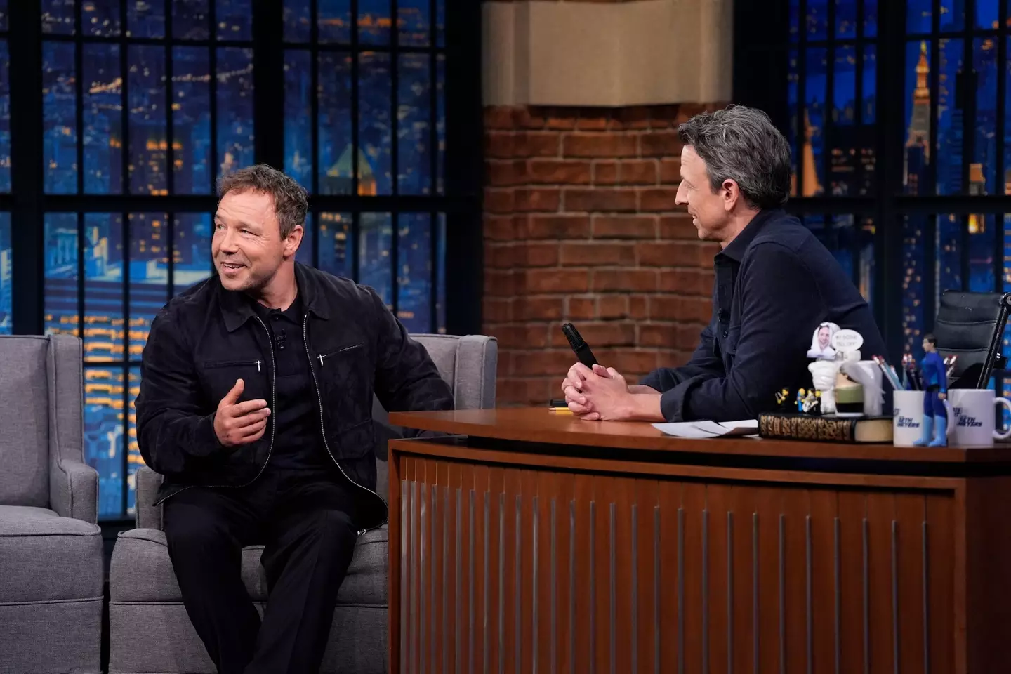 Stephen Graham had a spot of toilet trouble during a flight, fortunately he knew a doctor was on the plane (Lloyd Bishop/NBC via Getty Images)