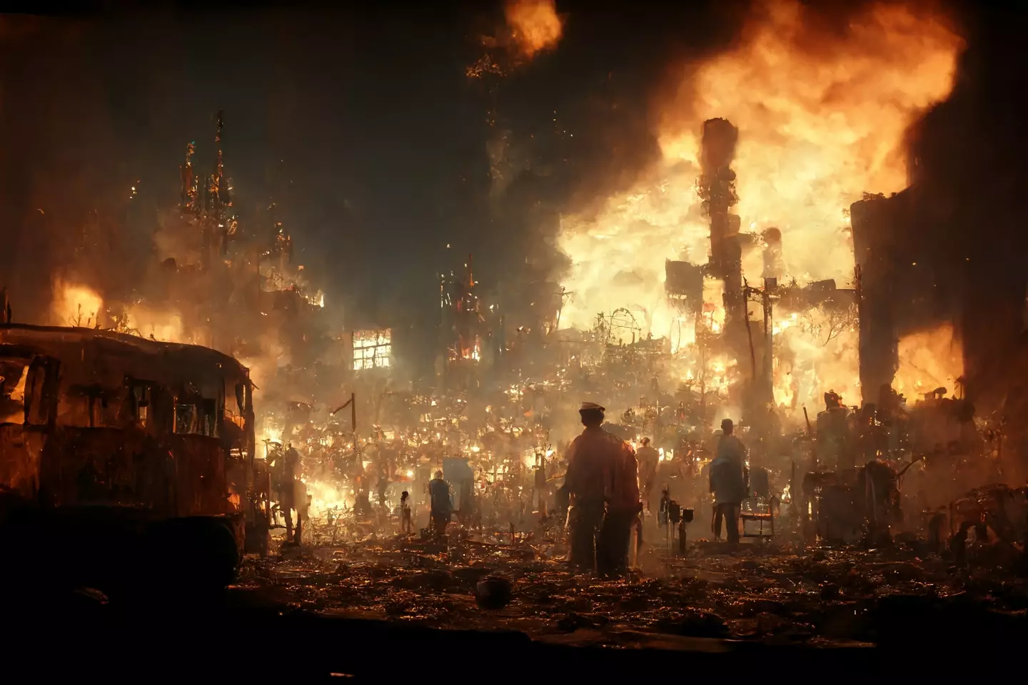 Just another day after the apocalypse. (Getty Stock Images)