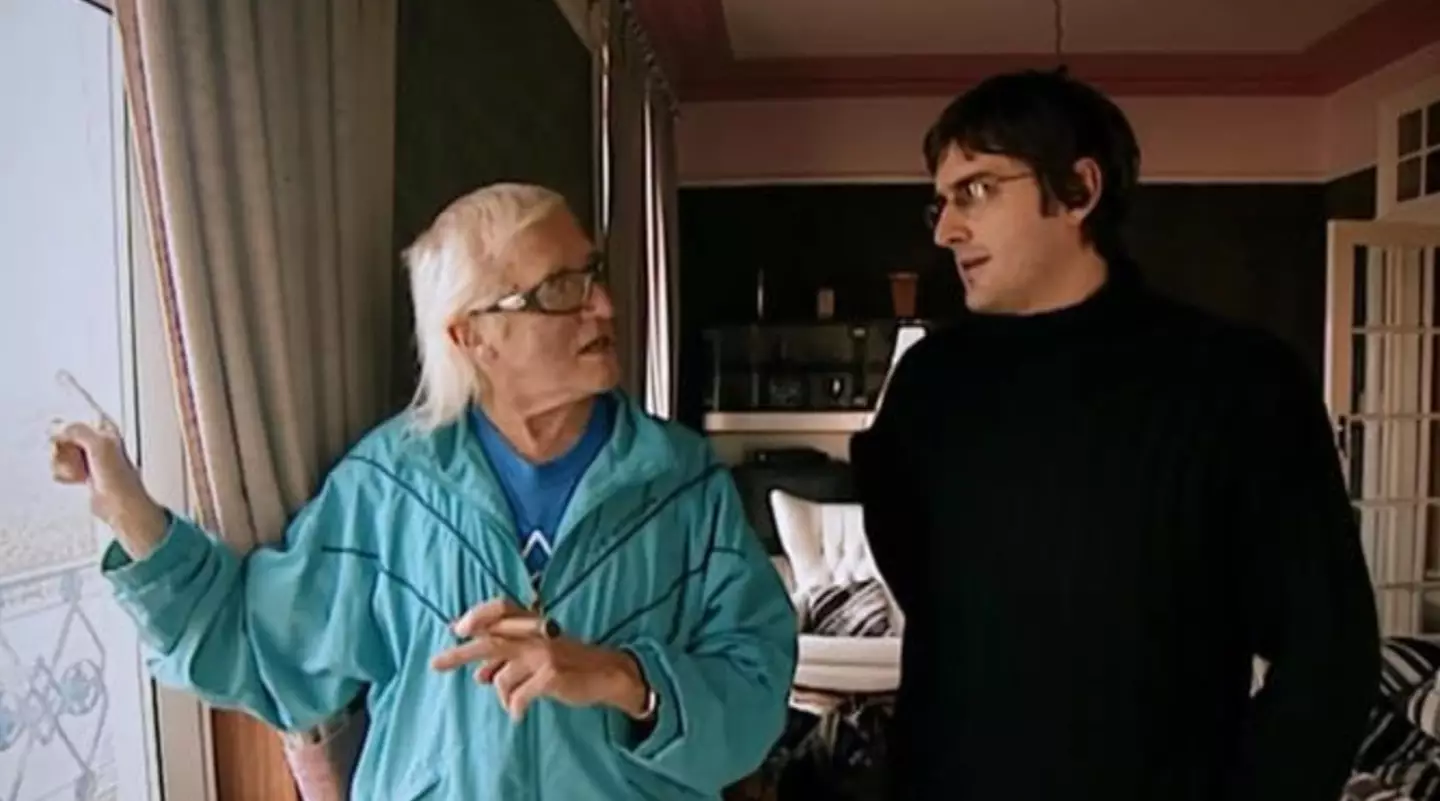 Louis Theroux met Jimmy Savile for his 2000 documentary.