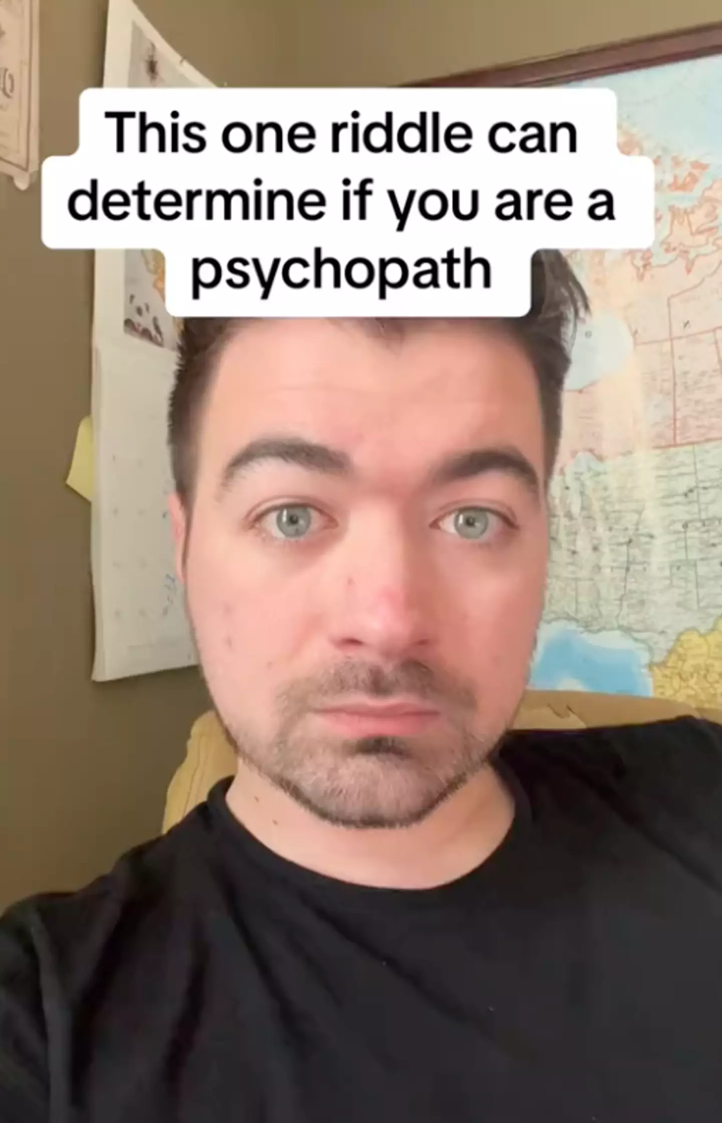 A diagnosed narcissist has revealed the disturbing riddle question which could determine if you are a psychopath or not.