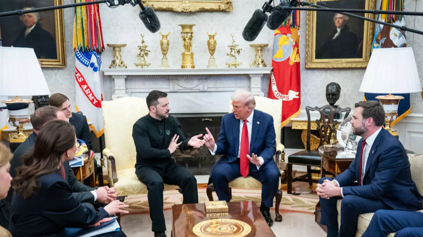 Hot mic reveals what Trump said before Zelenskyy walked out of Oval Office