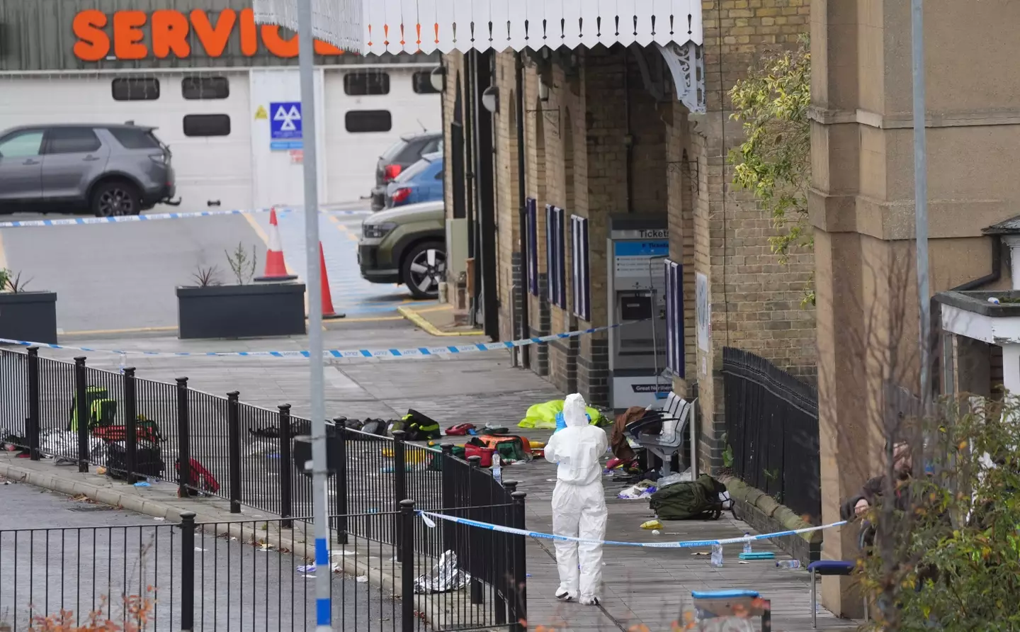 A LNER rail staff member remains in hospital in a life-threatening condition (PA)