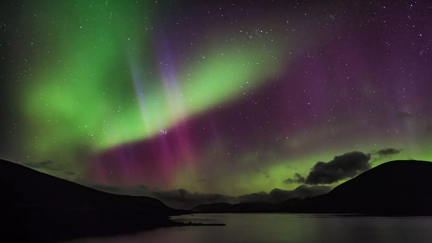 The Northern Lights from Scotland.