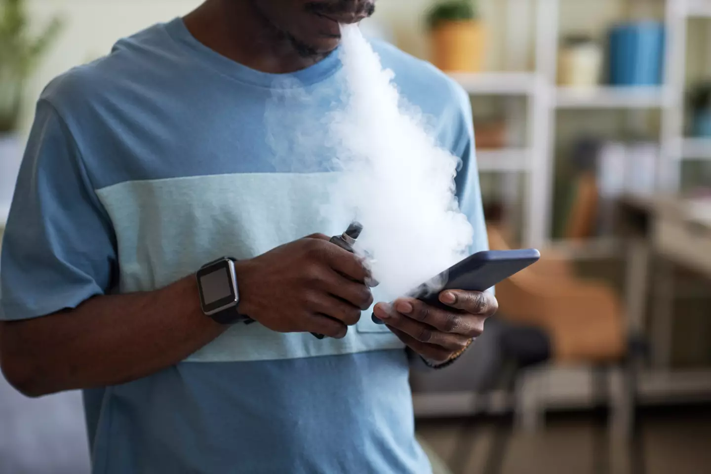 Vaping can have major impacts on your health.