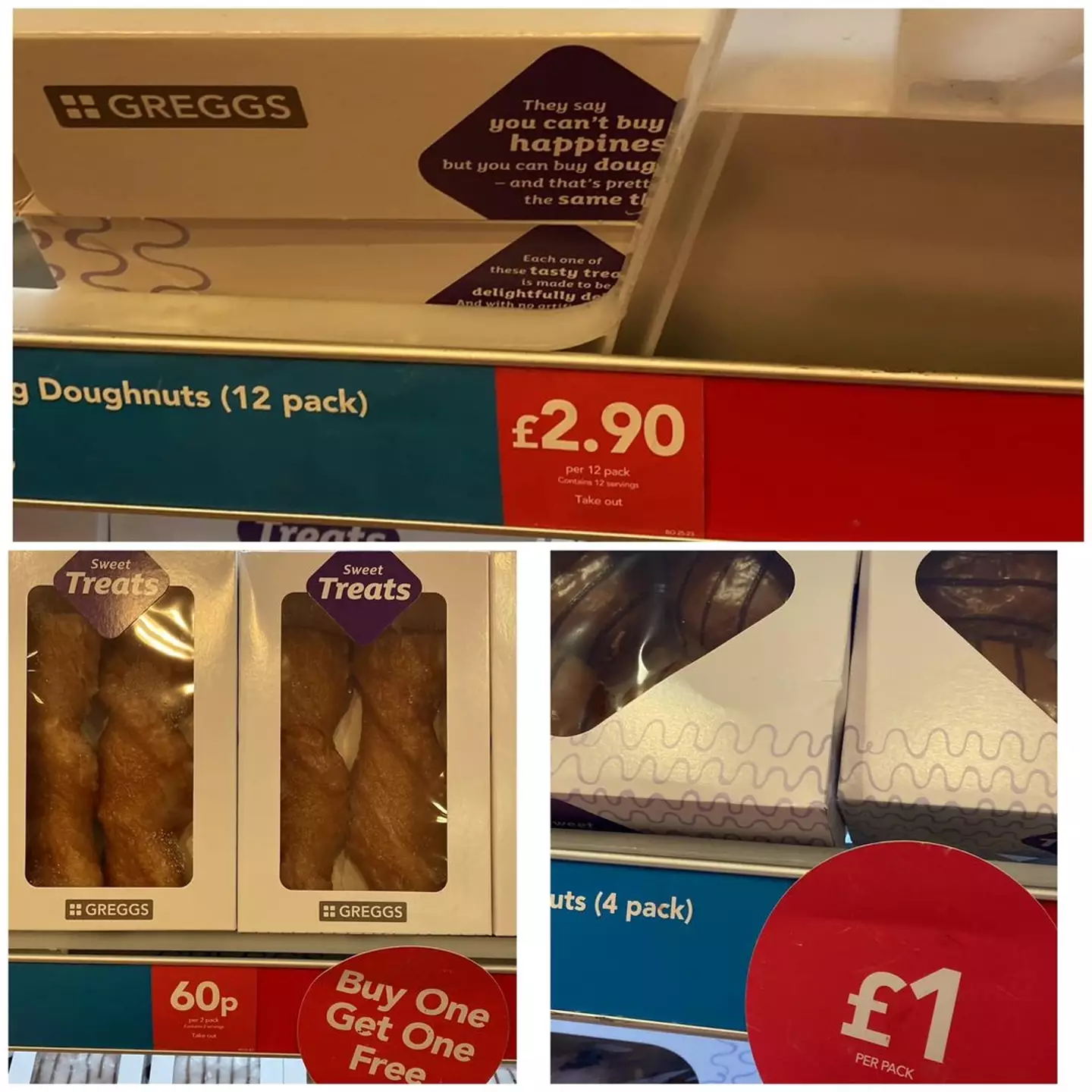 People were buzzing over the Greggs outlet prices.