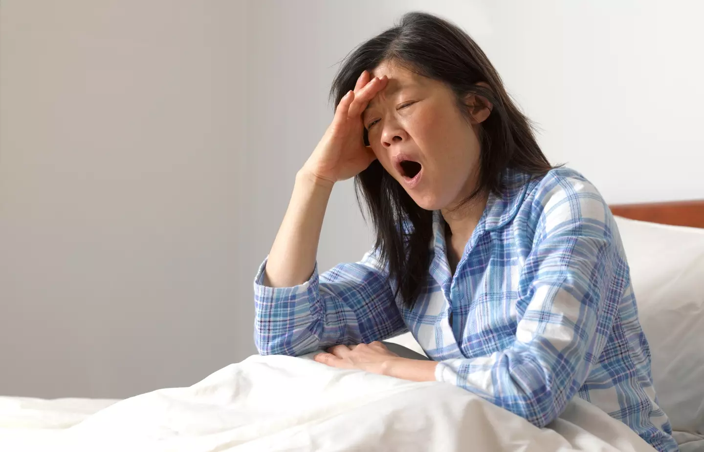 Having trouble waking up is a possible symptom of ADHD (Getty Stock Photo)