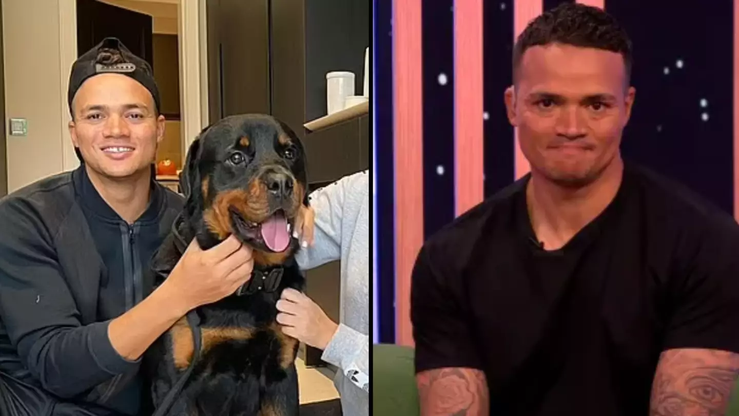 Jermaine Jenas claims his own dog appears to have turned against him after texting scandal