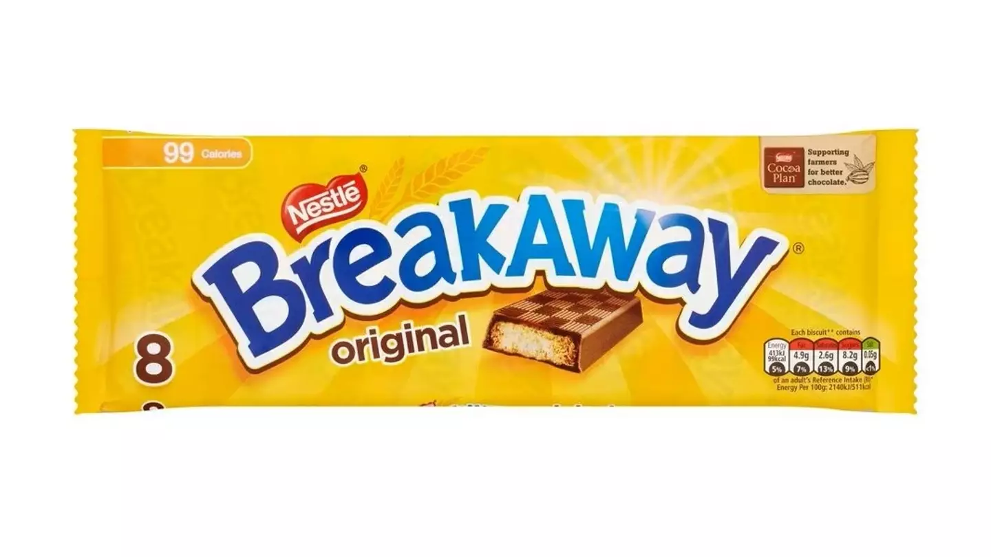 Breakaways are being discontinued, Nestlé has announced.